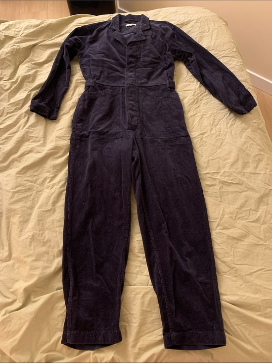 Alex Mill Pants - Alex Mill Navy Corduroy Jumpsuit